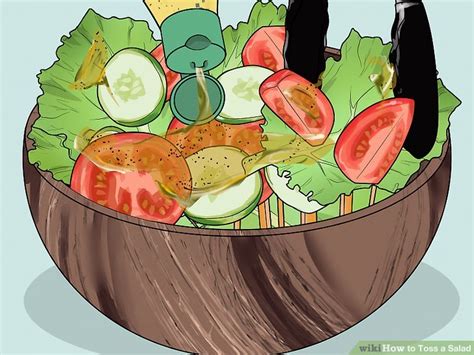 How To Toss A Salad 13 Steps With Pictures Wikihow