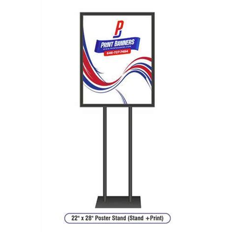 22 X 28 Poster Stand Poster Sign Holder Nyc Floor Stand Poster