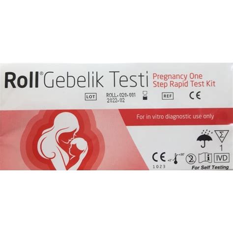 Roll Hızlı Hamilelik Testi 1 Adet Fiyatı Taksit Seçenekleri