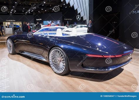 2018 Vision Mercedes Maybach 6 Cabriolet Car Editorial Photography