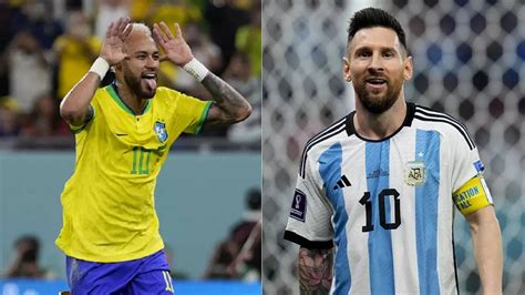 Neymar, Lionel Messi eye new goal records during Brazil, Argentina's ...