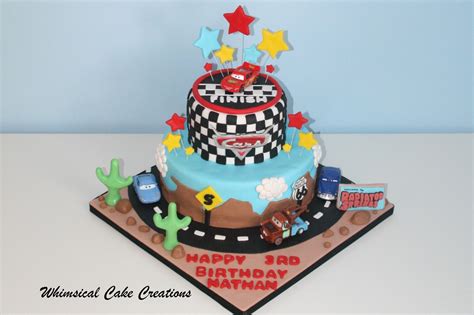 WhimsicalCreations.ca | Torta de disney cars, Tartas, Pasteles de ...