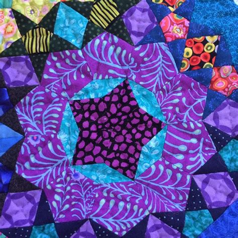 Millefiori Quilts, Purple Quilts, Foundation Piecing, English Paper Piecing, Patchwork Quilts ...