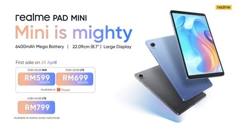 Realme Pad Mini Malaysia Everything You Need To Know SoyaCincau