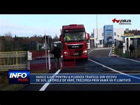 Vasile Iliu Pentru A Fluidiza Traficul Din Vicovu De Sus La Orele De