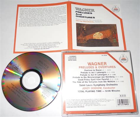 Wagner Semkow Saint Loius Orchestra Wagner Preludes Overtures