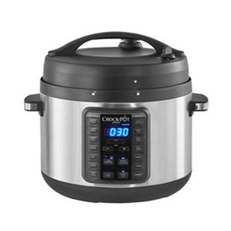 Crock Pot 10 Qt Stainless Steel Express Crock Multi Cooker Slow Cooker