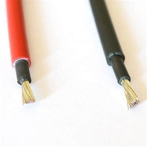 Single Core Tuv Dc Uv Resistance Pv Solar Cable For Solar Panel China