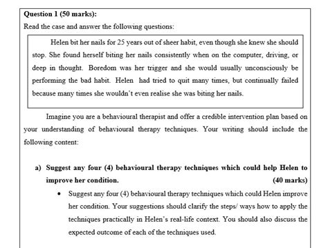 Solved Question 1 50 Marks Read The Case And Answer The