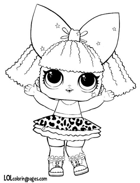Лол раскраска Дива Глиттер | Desenhos para crianças colorir, Desenhos ...