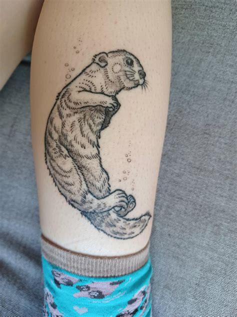 Share more than 69 cute otter tattoo super hot - in.cdgdbentre