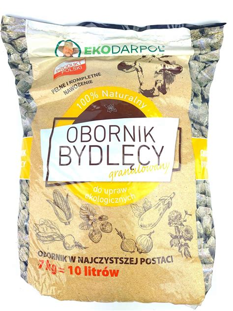 Obornik bydlęcy granulowany 10L KROWIAK EKO BIO