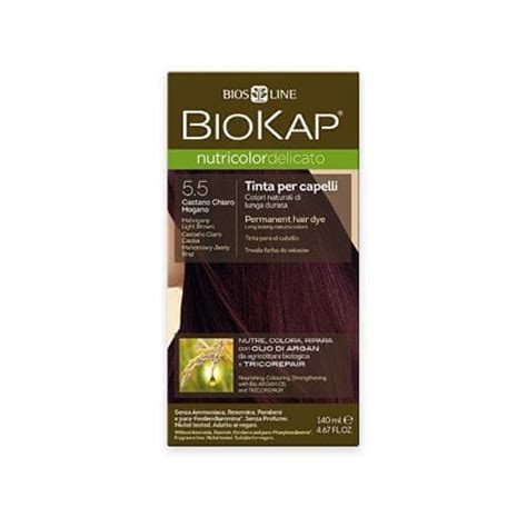 BioKap NUTRICOLOR DELICATO farba na vlasy 5 50 Hnedá svetlý