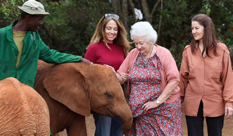 The Incredible Daphne Sheldrick Who Created An Elephant Orphanage In