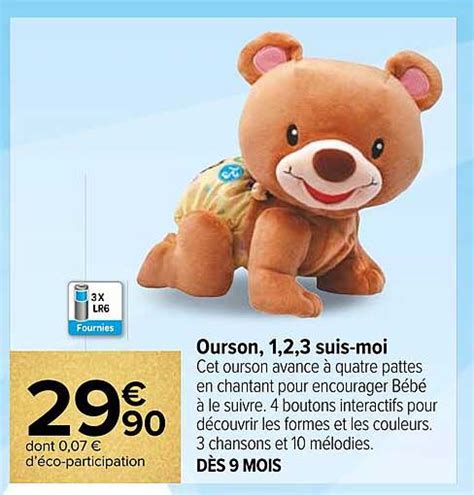 Promo Ourson Suis Moi Chez Carrefour Icatalogue Fr