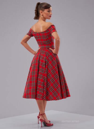 Tartan Dress And Plaid Dresses UK British Retro