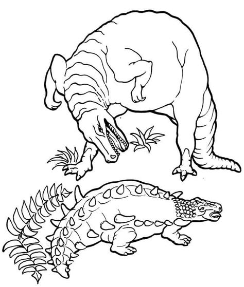 Coloriage dinosaure 1 télécharger et imprimer gratuit