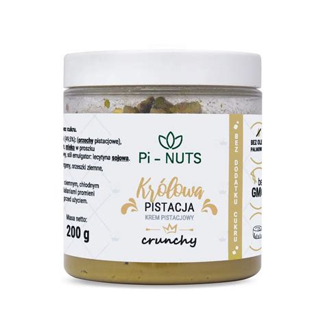 Pasta Pistacjowa Pi Nuts Krem Pistacjowy Crunchy Allegro Pl