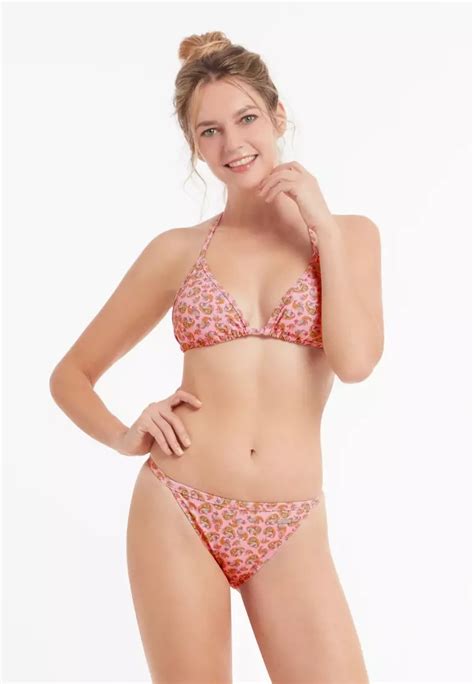 Buy Sunseeker Fantasy Paisley Pink Triangle Bikini Set Online