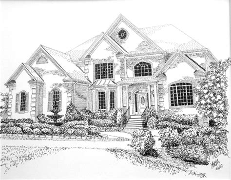 Mansion House Coloring Pages