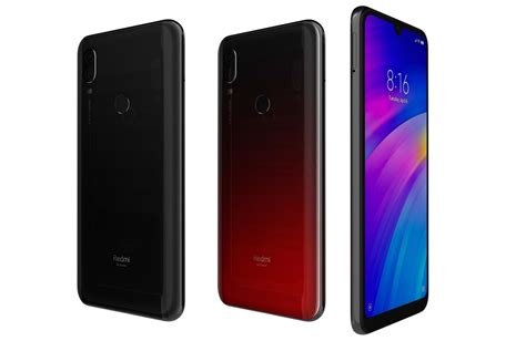 Xiaomi Redmi 7 All Colors 3D model | CGTrader