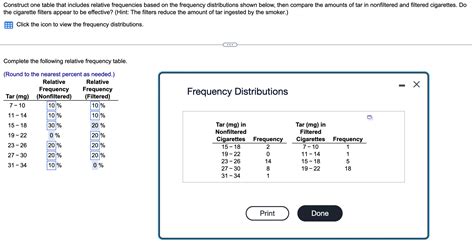 Solved Construct One Table That Includes Relative Chegg