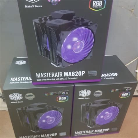 Jual Cooler Master Masterair MA620P Twin Tower RGB CPU Cooler Dual