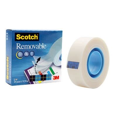 Klebefilm Scotch Removable Magic Tape 811 M8111933 bei PLATE Büromaterial