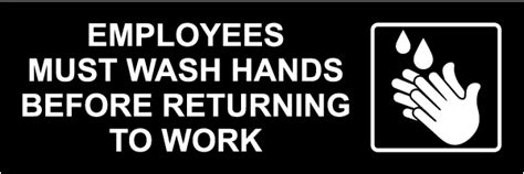 Employees Must Wash Hands Sign - Save 10% w/ Discount