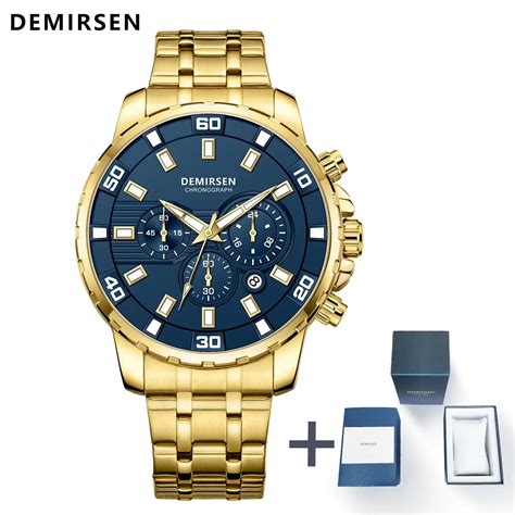 Demirsen Reloj Anal Gico De Acero Inoxidable Para Hombre Accesorio De