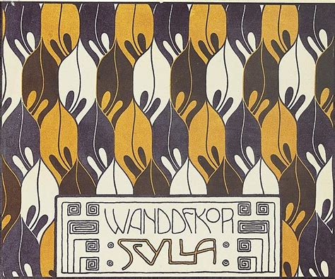 Pattern design by Koloman Moser 1868 1918 1901 Flächenschmuck