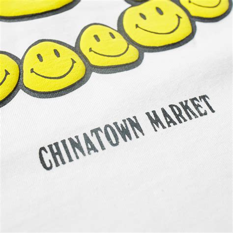 Chinatown Market Peace Smiley Tee White End Ar