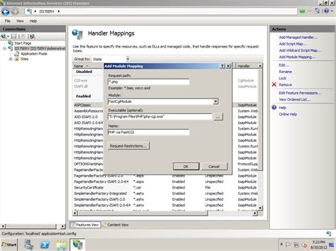 How To Set Up Php On Iis With Fastcgi Exchangecore