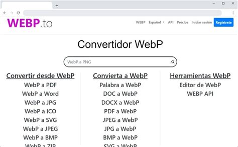 Convertir Im Genes Webp A Otros Formatos En L Nea Y De Forma Gratuita