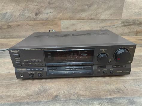 Technics Sa Gx Am Fm Stereo Receiver No Remote Is Included