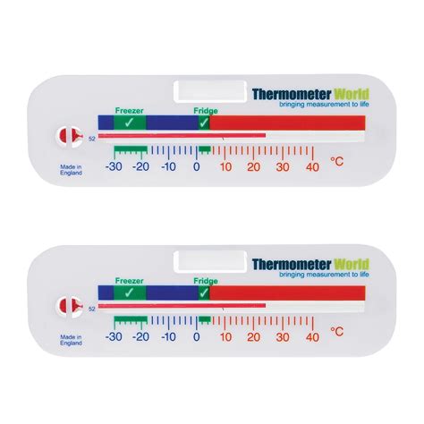 Fridge Thermometer And Freezer Thermometer Twin Pack Fridge Freezer