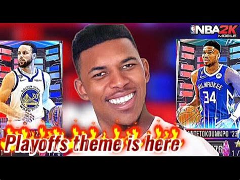 Playoffs Theme Is Here Nba 2k Mobile YouTube