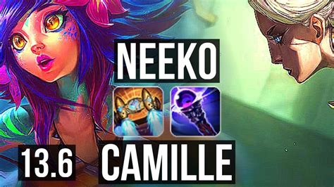 Neeko Vs Camille Top 8 1 5 6 Solo Kills Dominating Kr Master