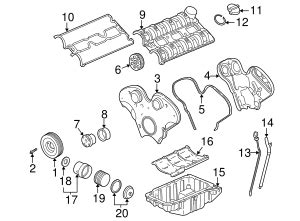 1997 2005 GM Crankshaft Sprocket 90409548 Karl Kustoms OEM Parts