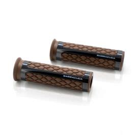 Barracuda Classic Grips Brown Black Insert Pair Universal Grips