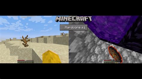 Nether Portal Minecraft Hardcore Ep1 Youtube