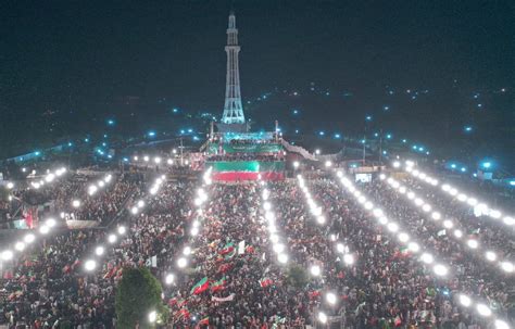 PTI Jalsa Lhr Pakistan Today