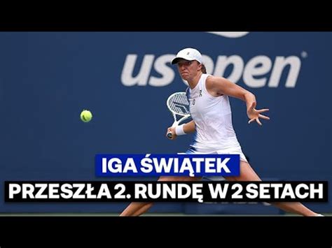 Iga Wi Tek Daria Saville Skr T Meczu Runda Us Open