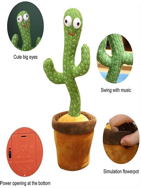 Dancing Cactus Talking Cactus That Repeats What You Say Spanish