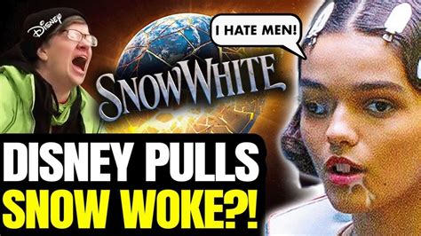 Panic Disney Cancels Snow White Toxic Feminist Activist Actress