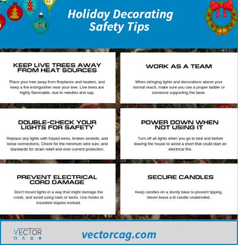 Holiday Safety Tips | Vector CAG