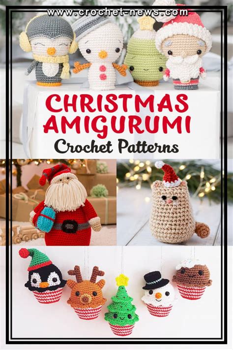 42 Christmas Amigurumi Crochet Patterns