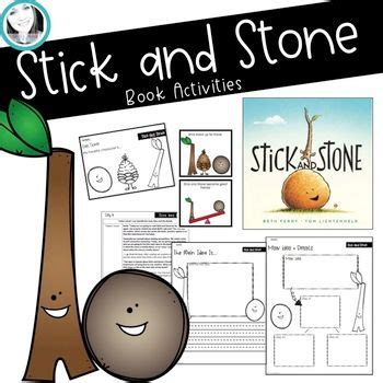 Stick And Stone Book Activities Book Activities Character Education