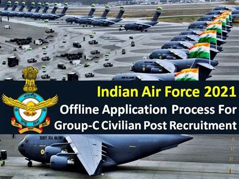 Indian Air Force Iaf Group C Civilian Post Recruitment