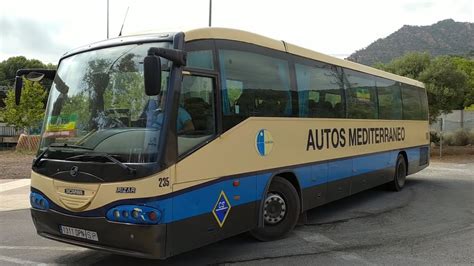 Autobús Scania K114IB Irizar Intercentury II 235 Autos Mediterráneo